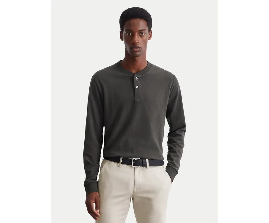 obrazek 1 Marc O'Polo Longsleeve 429 2042 52184 Szary Regular Fit