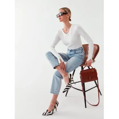 Zdjęcie Guess Sweter W2YR31 Z2V62 Biały Regular Fit