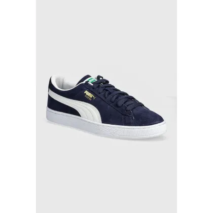 Zdjęcie Puma sneakersy zamszowe Suede Classic kolor granatowy 399781