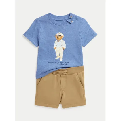 Zdjęcie Polo Ralph Lauren Komplet t-shirt i spodenki 320942280001 Kolorowy Regular Fit