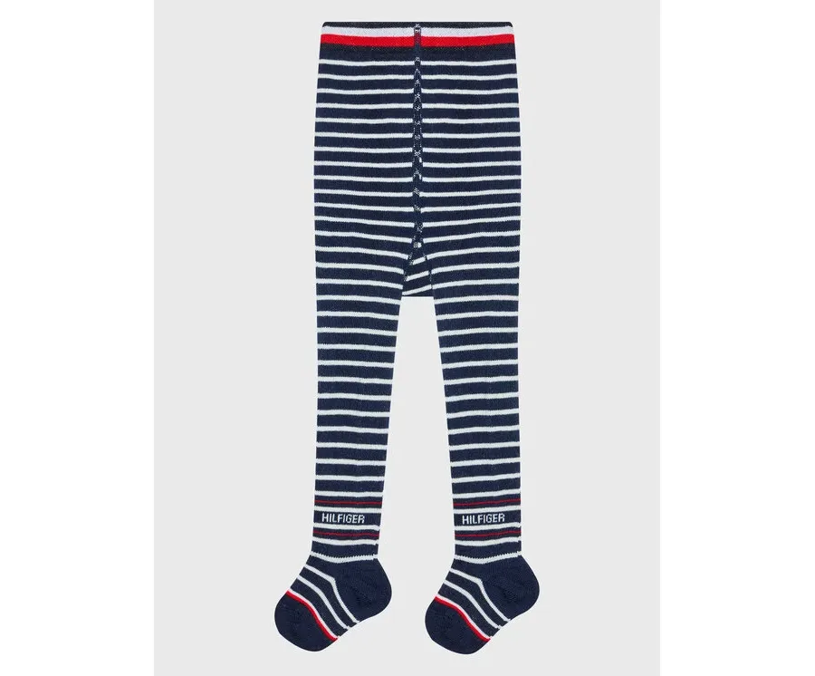 obrazek 1 Tommy Hilfiger Rajstopy Dziecięce 701220279 Granatowy