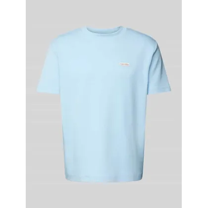 Zdjęcie Calvin Klein Jeans T-Shirt J30J327234 Błękitny Regular Fit