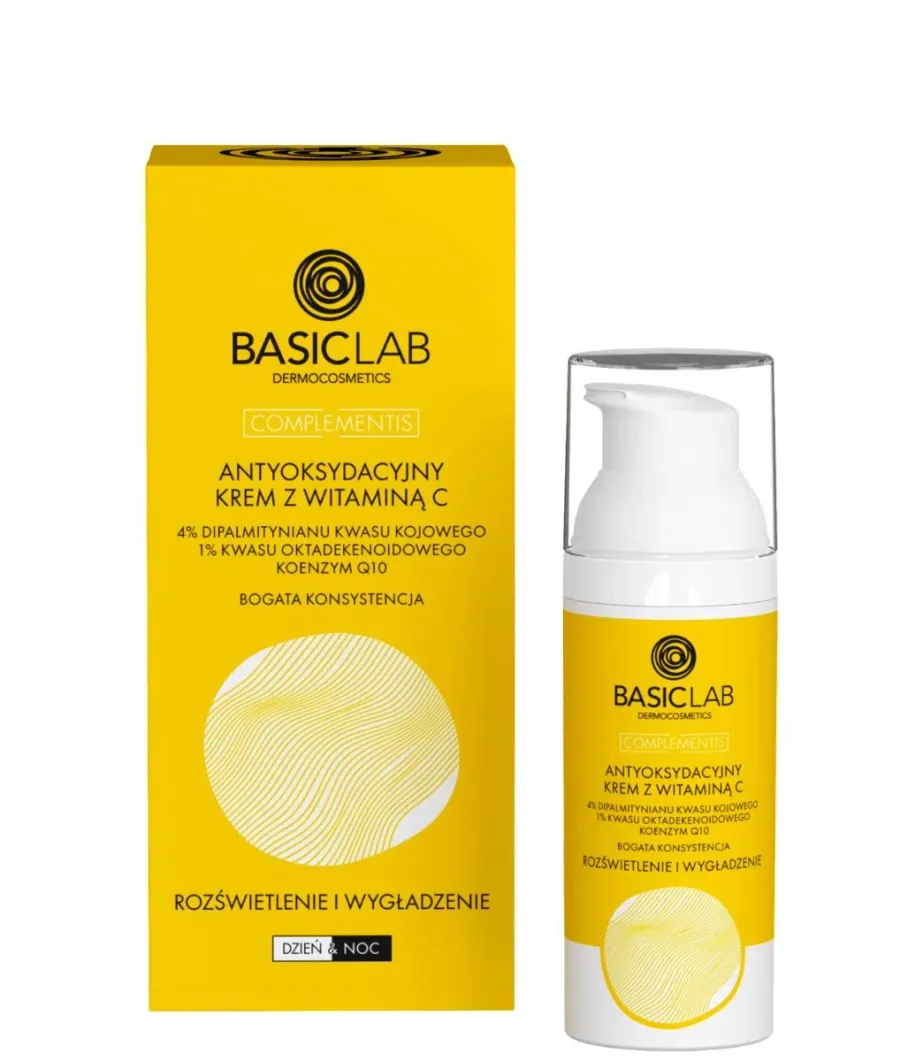 obrazek 1 BasicLab Complementis Krem z witaminą C o bogatej konsystencji 50 ml Basiclab Dermocosmetics