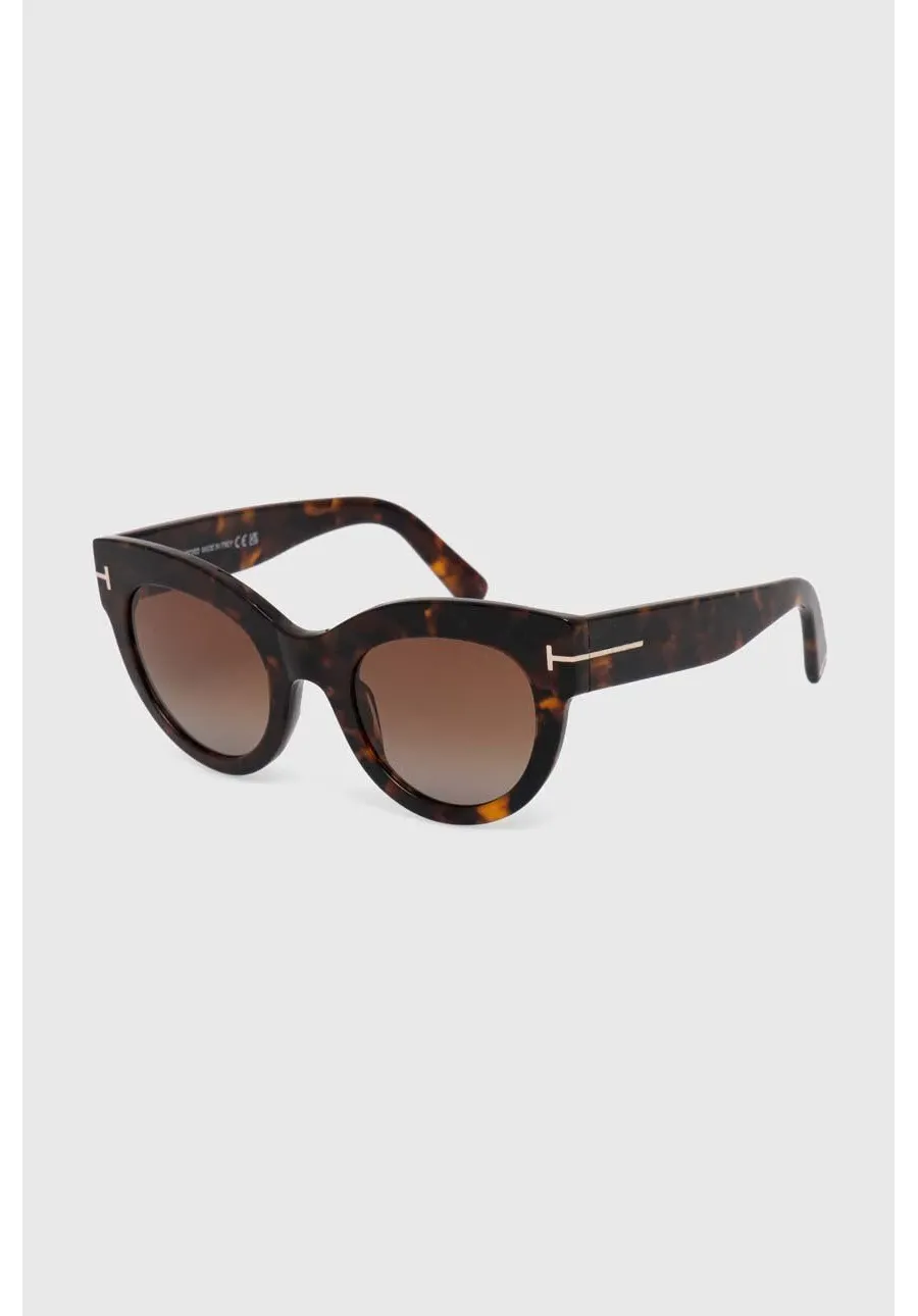 obrazek 1 Tom Ford okulary przeciwsłoneczne damskie kolor brązowy FT1063_5152T