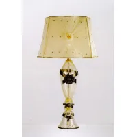 Picture A sumptuous office lamp made of glass