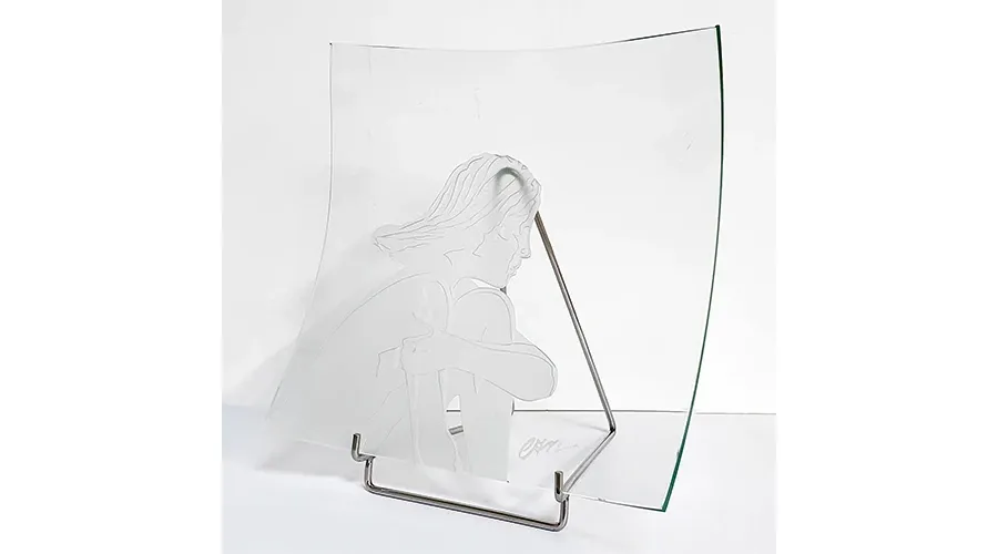 obrazek 2 Ekskluzywny ozdobny talerz 