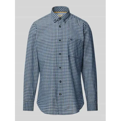 Zdjęcie Koszula casualowa o kroju regular fit z kołnierzykiem typu button down