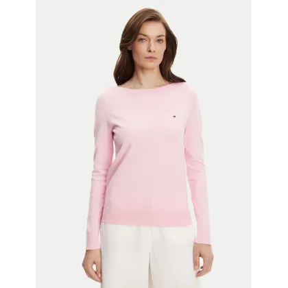 Zdjęcie Tommy Hilfiger Sweter WW0WW40099 Różowy Regular Fit