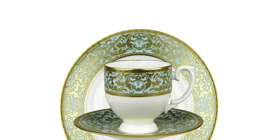 obrazek 1 Spodek i filiżanka z porcelany
