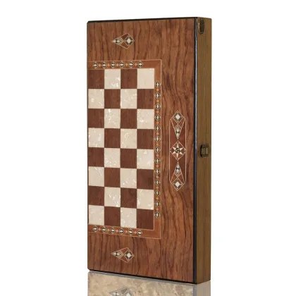 Zdjęcie Ekskluzywna plansza z pionami do Backgammon - Helena Woodart