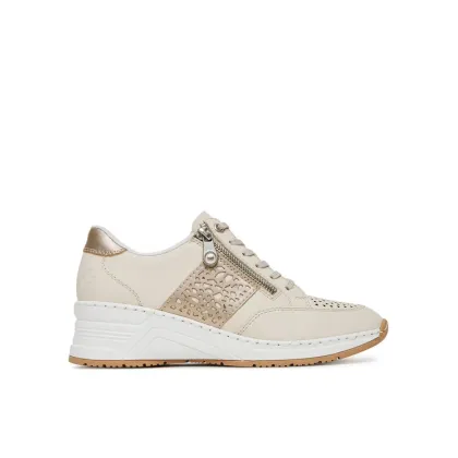 Zdjęcie Rieker Sneakersy N4344-60 Beżowy