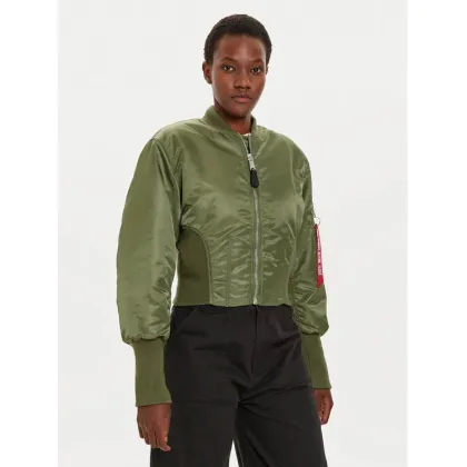 Zdjęcie Alpha Industries Kurtka bomber 148003 Zielony Regular Fit