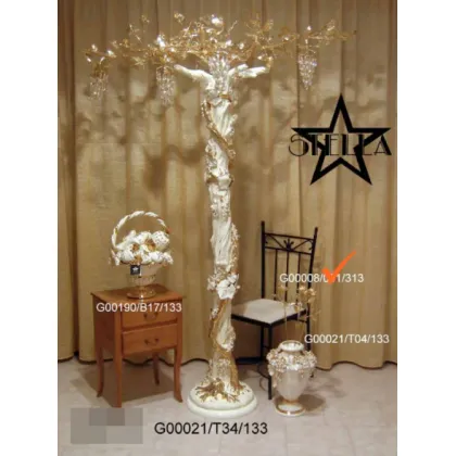Picture Decorative gold-plated rose twigs