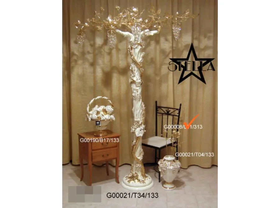 obrazek 1 Dekoracyjne pozłacane gałązki róży