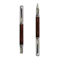 Picture Unique pen made of pau violeto wood - Artemisia Roller Pau Violeto - M'Art
