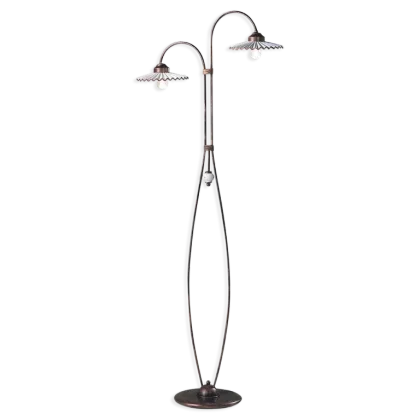 Zdjęcie Włoska klasyczna lampa podłogowa Laquila o wyjątkowym wzornictwie