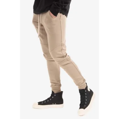 Zdjęcie John Elliott spodnie dresowe bawełniane Escobar Sweatpanst kolor beżowy gładkie C100B00921B-KREMOWY