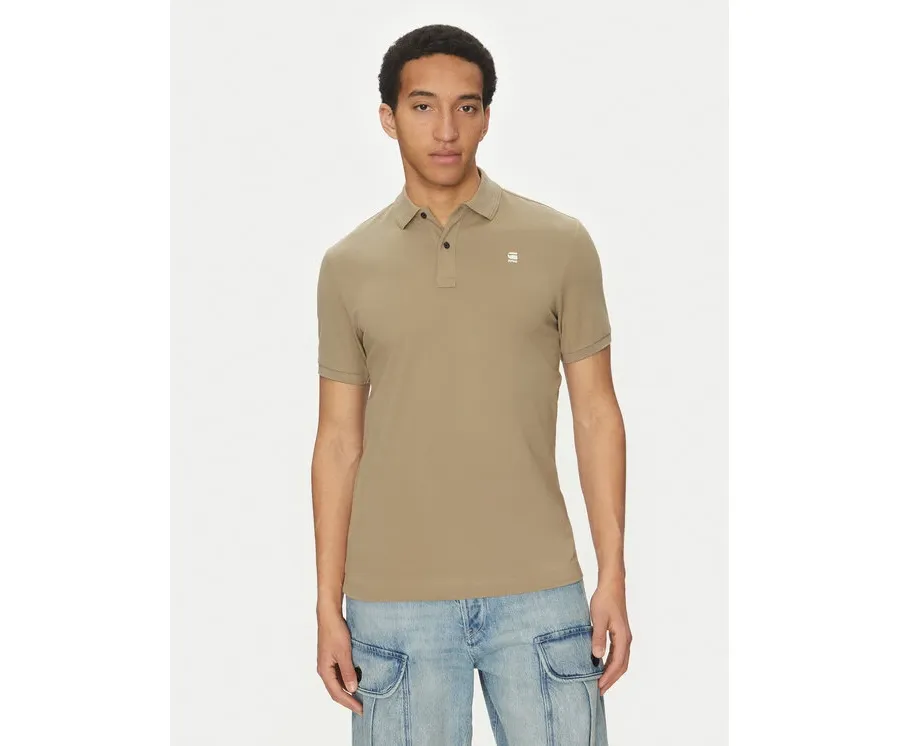 obrazek 1 G-Star Raw Polo Dunda D11595-5864 6057 Khaki Slim Fit