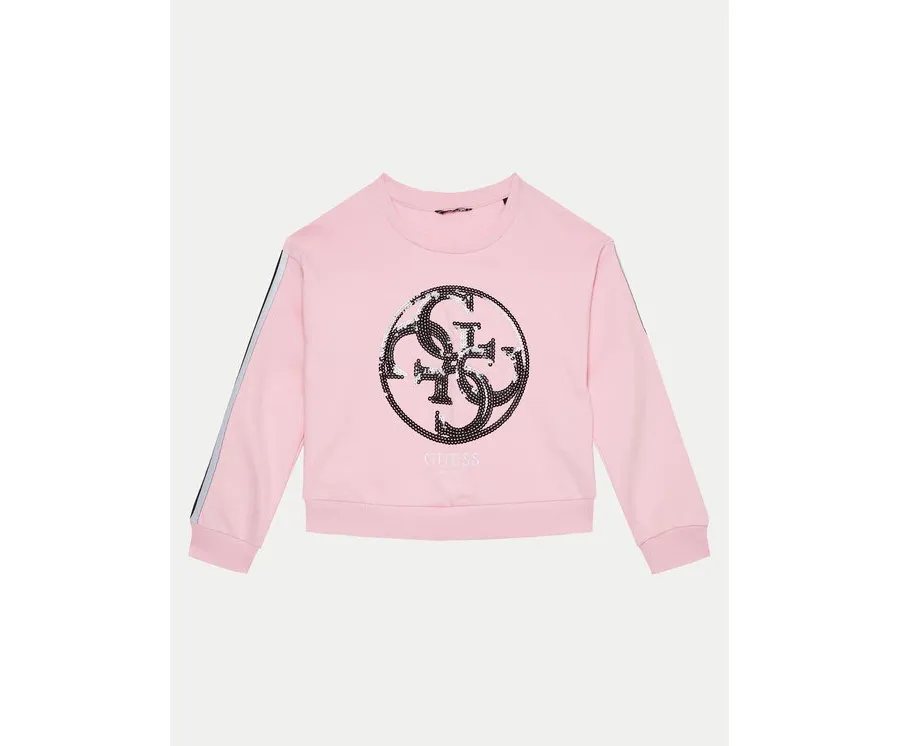 obrazek 1 Guess Bluza J5RQ02 KAD74 Różowy Regular Fit