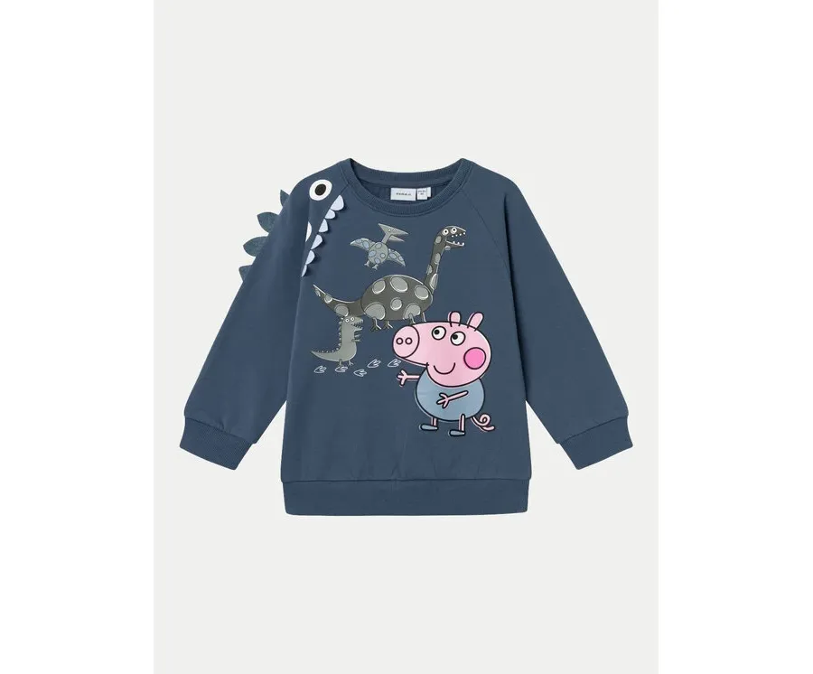 obrazek 1 NAME IT Bluza PEPPA PIG 13233914 Niebieski Regular Fit