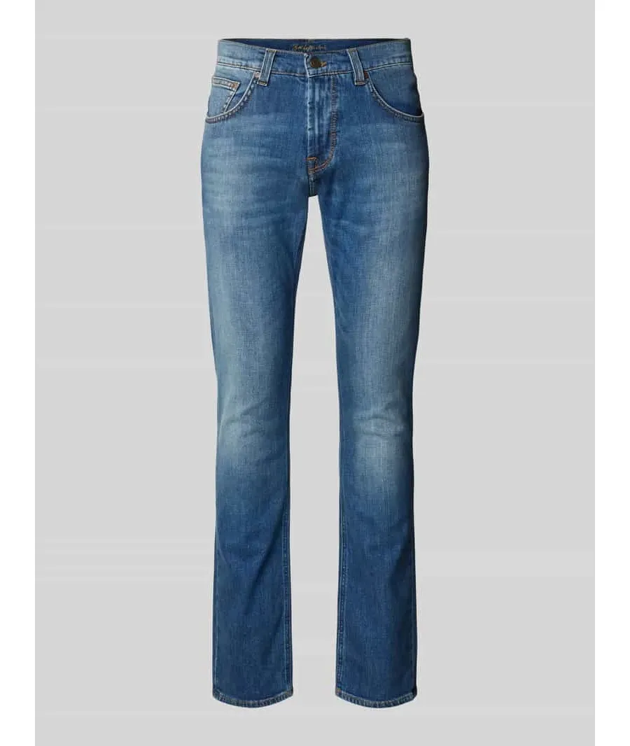 obrazek 1 Jeansy o kroju slim fit z dodatkiem streczu model ‘John’