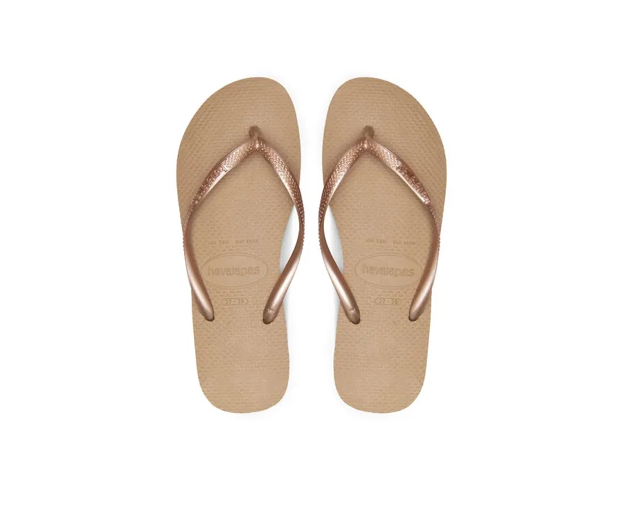 obrazek 1 Havaianas Japonki 4000030.3581 Złoty