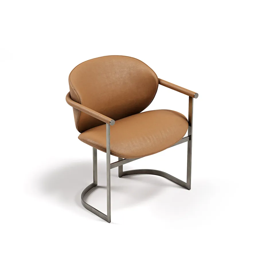 obrazek 5 Eleganckie włoskie krzesło w stylu modernistycznym - do jadalni