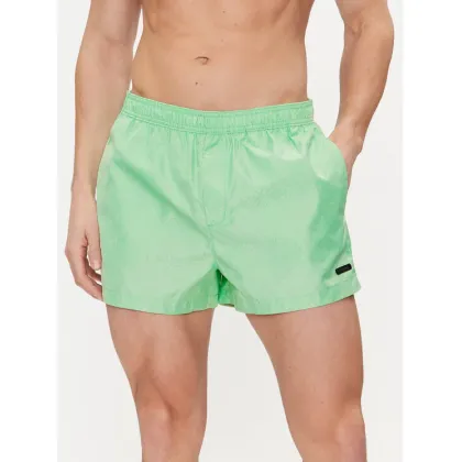 Zdjęcie Calvin Klein Swimwear Szorty kąpielowe KM0KM01000 Zielony Regular Fit