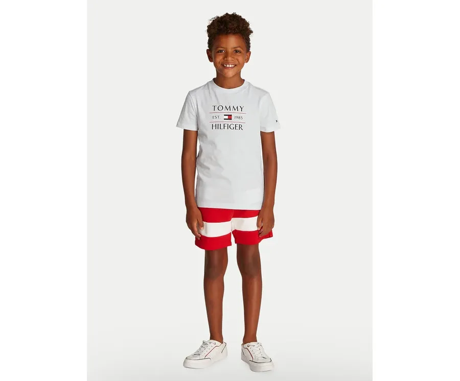 obrazek 1 Tommy Hilfiger T-Shirt KB0KB09538 D Biały Regular Fit