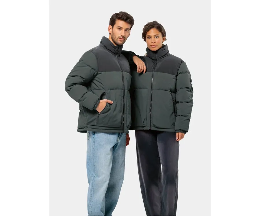 obrazek 1 Jack Wolfskin Kurtka puchowa Dellbrueck Jkt 1207561 Zielony Regular Fit