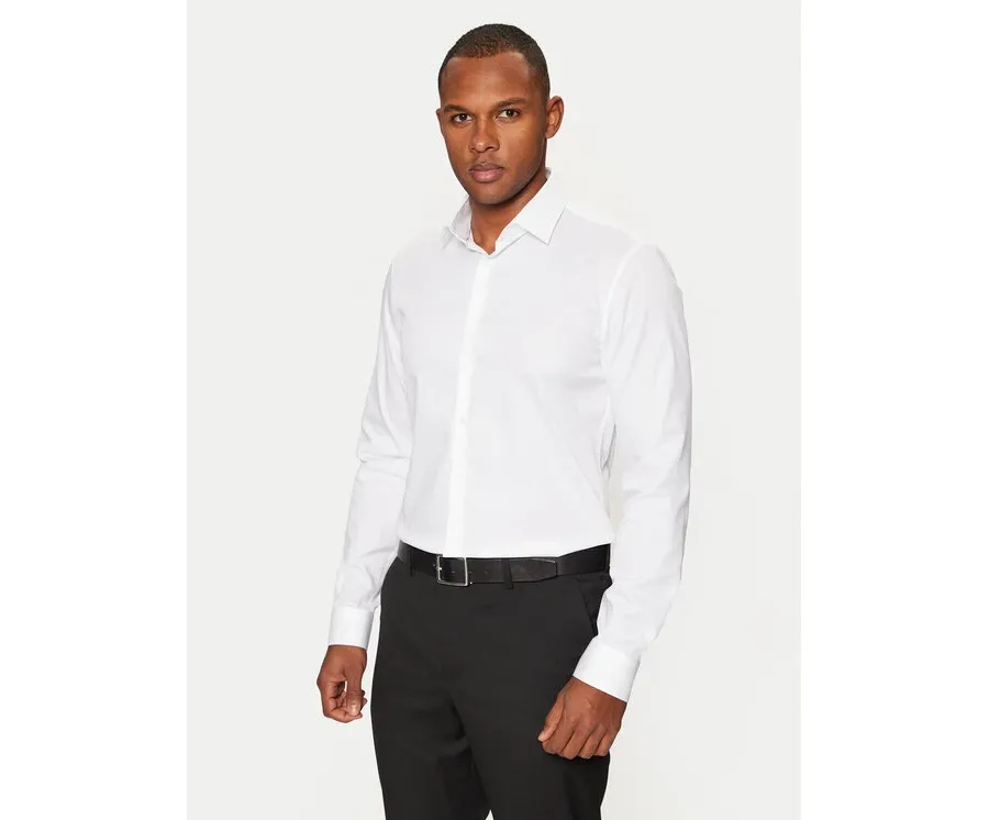 obrazek 1 Calvin Klein Koszula K10K113863 Biały Slim Fit
