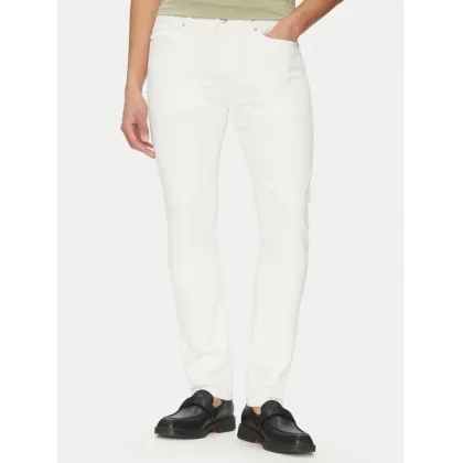Zdjęcie HUGO Jeansy 50537696 Biały Extra Slim Fit