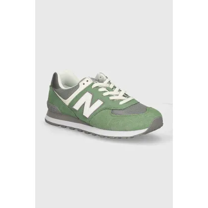 Zdjęcie New Balance 574 sneakersy kolor zielony U574ESA