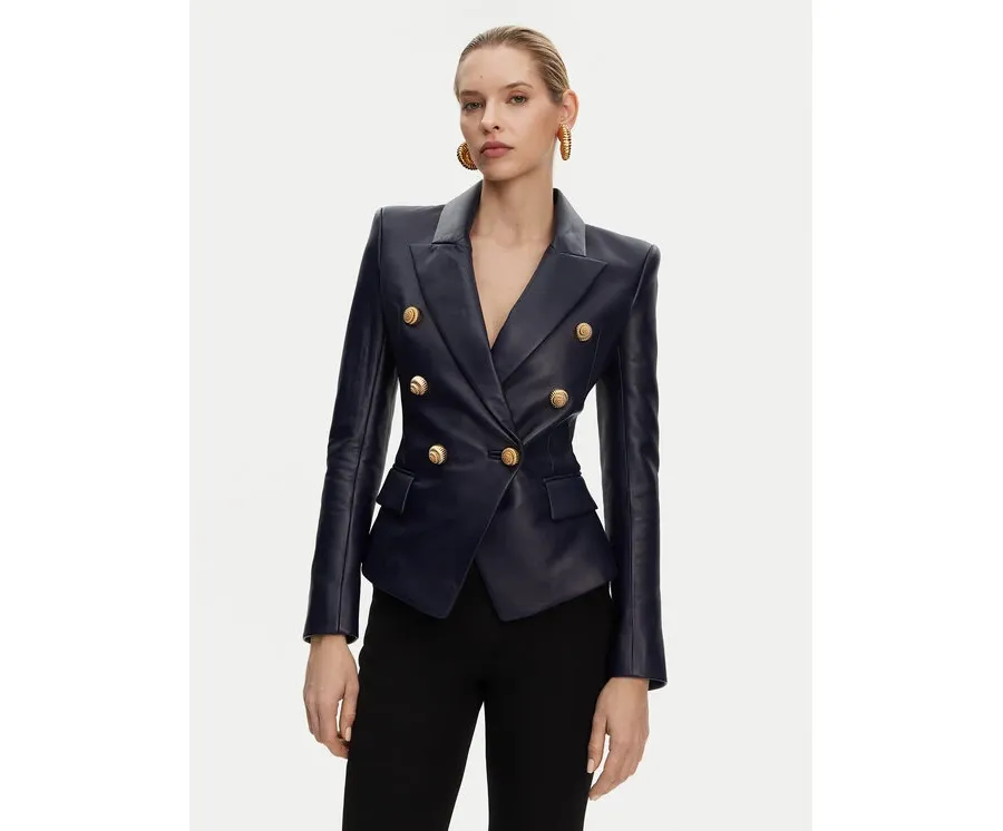 obrazek 1 Balmain Marynarka DF0SG185LC62 Granatowy Regular Fit