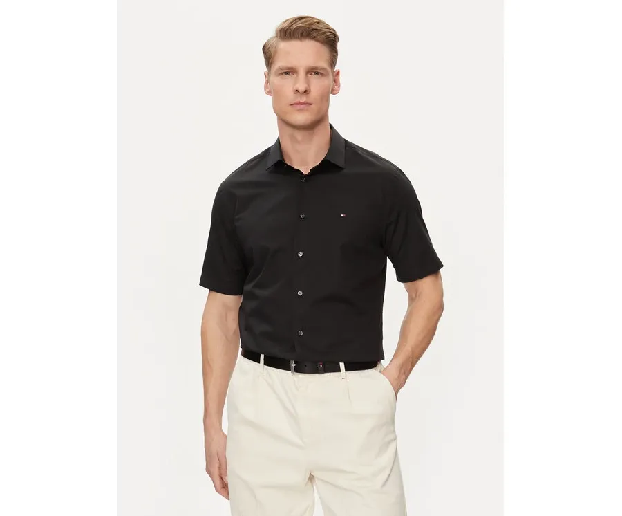 obrazek 1 Tommy Hilfiger Koszula Core MW0MW34626 Czarny Slim Fit