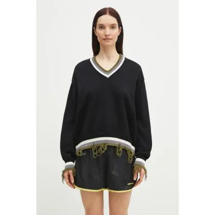 Zdjęcie Ottolinger sweter bawełniany Oversized damski kolor czarny 107-101407-02