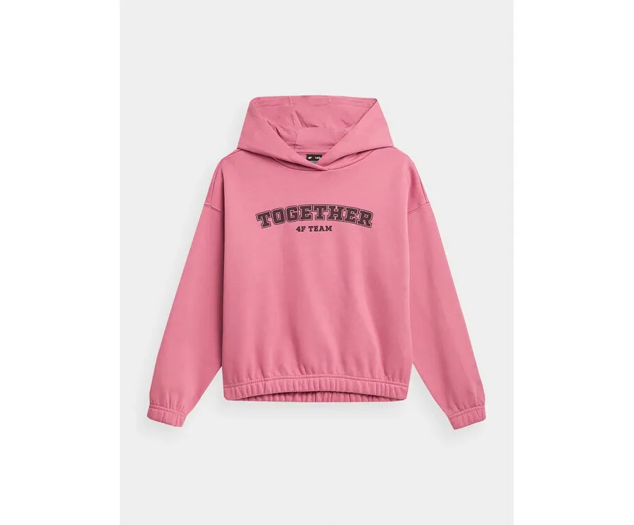 obrazek 1 4F Bluza 4FJAW23TSWSF639 Różowy Regular Fit