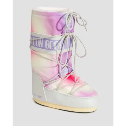 Zdjęcie Śniegowce Damskie Moon Boot Icon Tie Dye Szare
