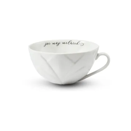 Zdjęcie Unikalna filiżanka „you are my darling” z kolekcji Flora decor – Leander
