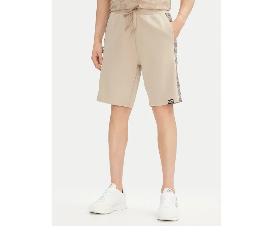 obrazek 1 EA7 Emporio Armani Szorty sportowe 7M000217 AF12660 U6155 Beżowy Regular Fit