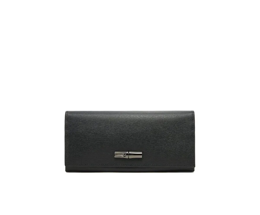 obrazek 1 Longchamp Duży Portfel Damski 044871 Czarny