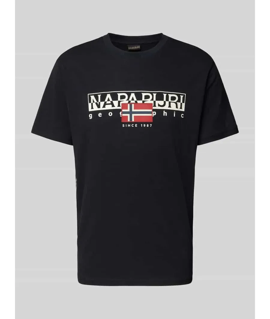 obrazek 1 T-shirt z nadrukiem z logo model ‘AYLMER’