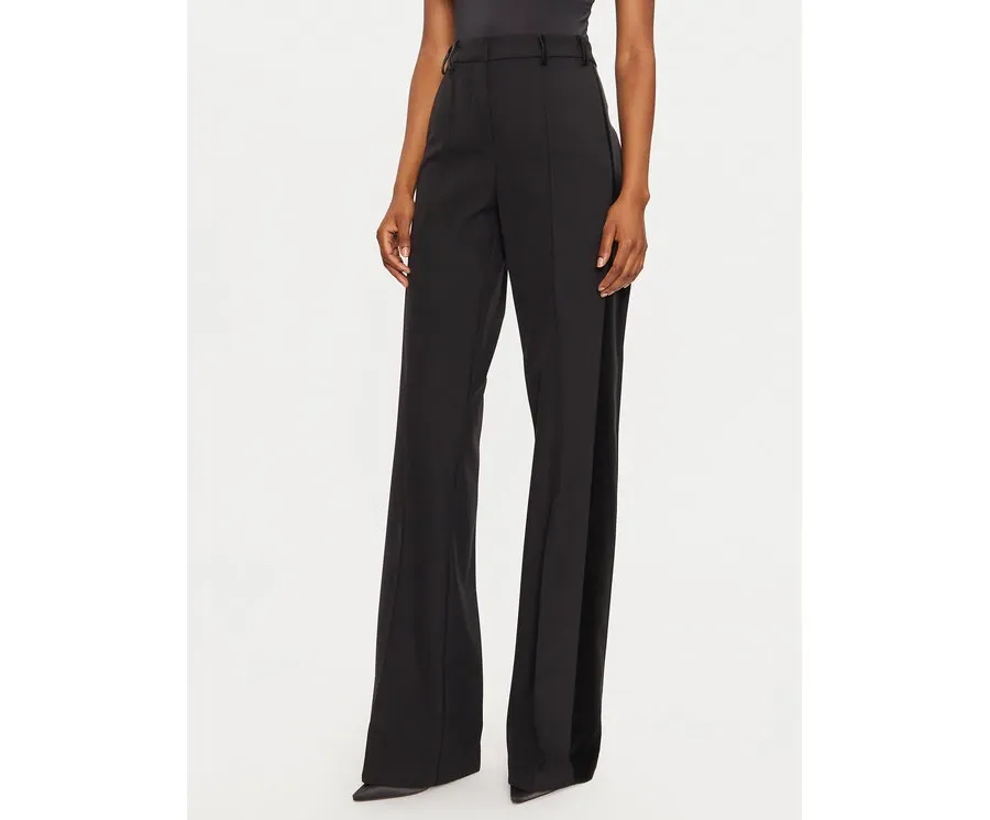 obrazek 1 Babylon Spodnie palazzo S00500 Czarny Wide Leg