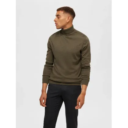Zdjęcie Selected Homme Golf 16074684 Zielony Regular Fit