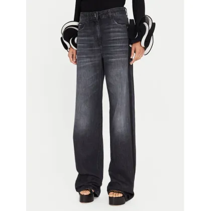 Zdjęcie Elisabetta Franchi Jeansy PJ-76I-46E2-V320 Czarny Regular Fit