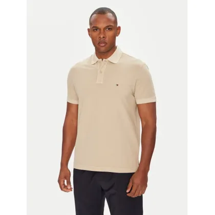 Zdjęcie Tommy Hilfiger Polo MW0MW34757 Beżowy Regular Fit