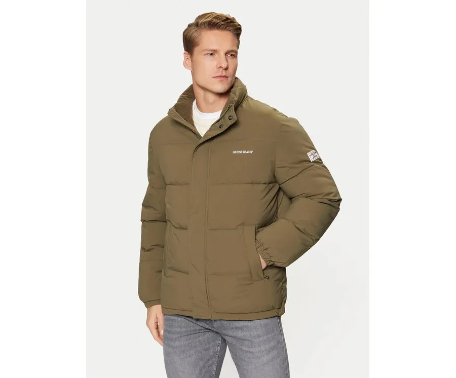 obrazek 1 Guess Kurtka zimowa M4BL20 WGII2 Khaki Regular Fit