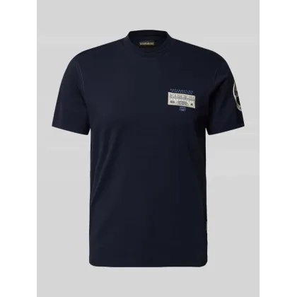 Zdjęcie T-shirt z naszywką z logo model ‘AMUNDSEN’