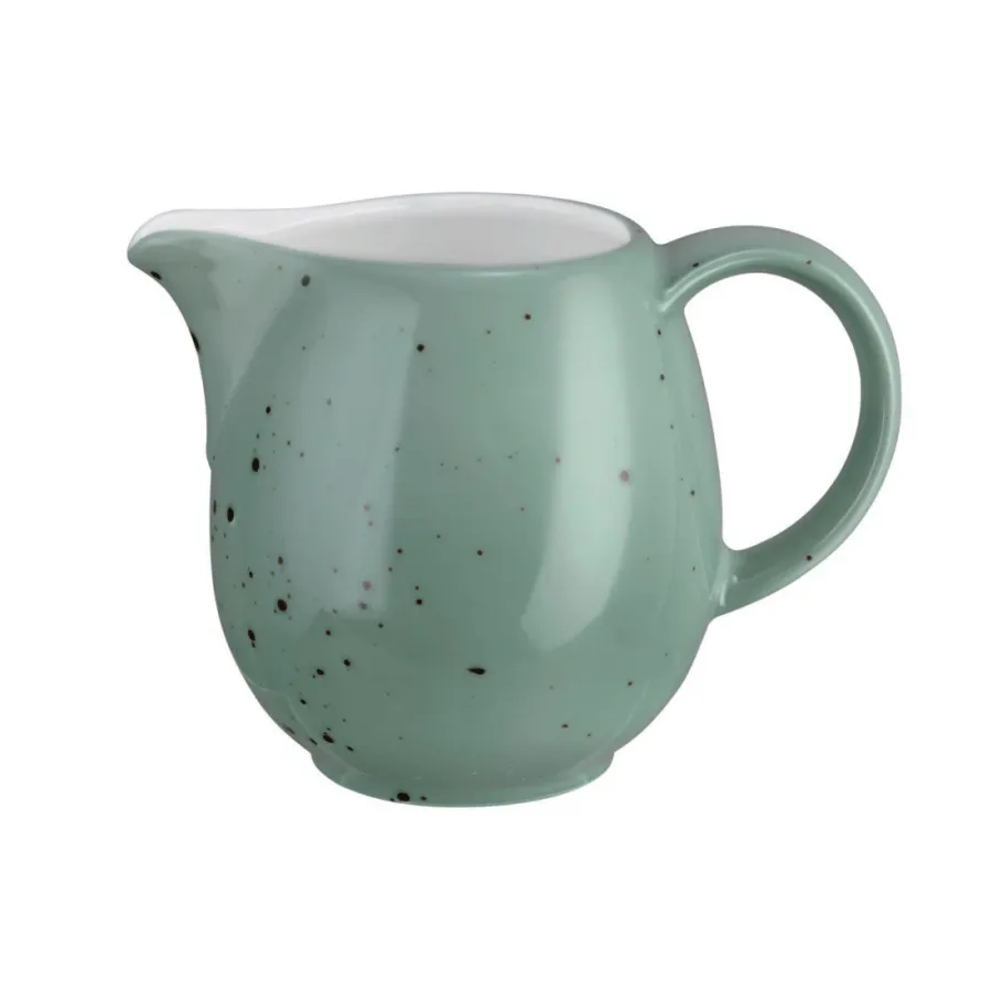 obrazek 1 Oryginalny porcelanowy mały dzbanuszek w kolorze turkusowym z Niemiec - Seltmann Weiden