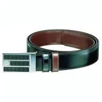 Picture Elegant men's carbon leather belt